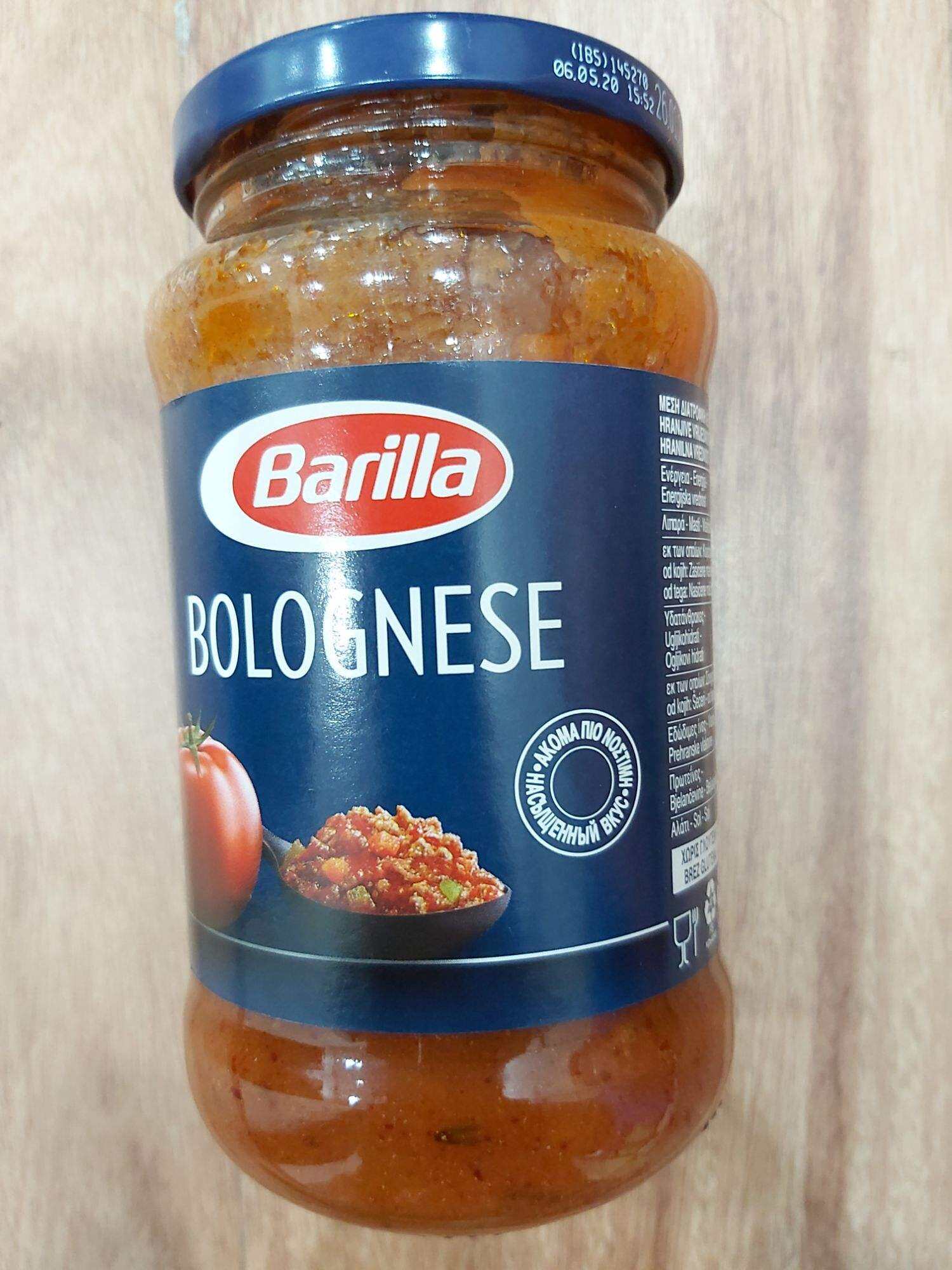 Sốt thịt Barilla Bolognese 400g Các loại gia vị dạng nước khác