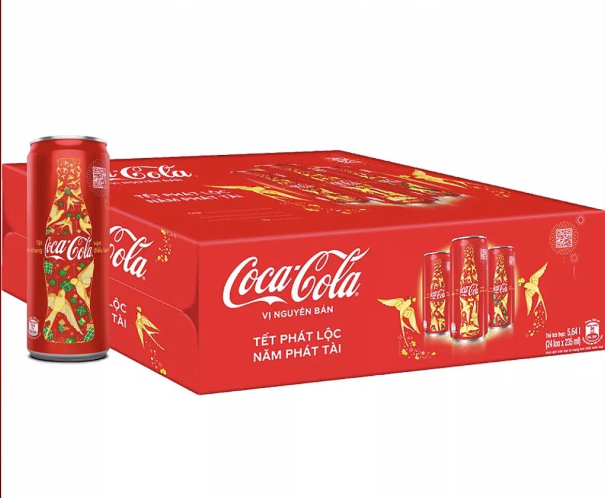 Thùng nước ngọt Coca Cola 24 lon x 320ml Lazada vn