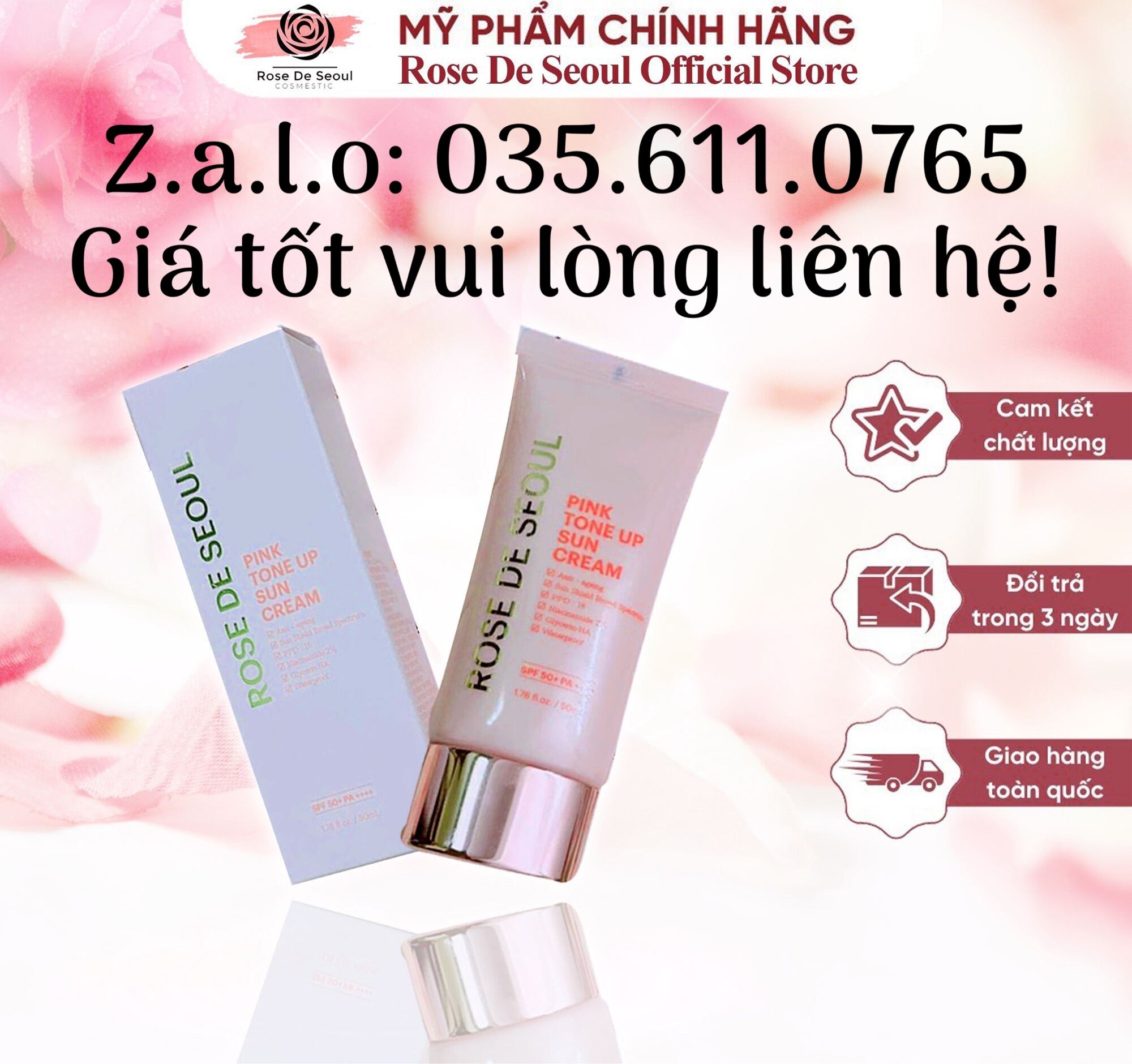 Kem Ch Ng N Ng Ph R Ng Rose De Seoul B N M I Nh T Lazada Vn