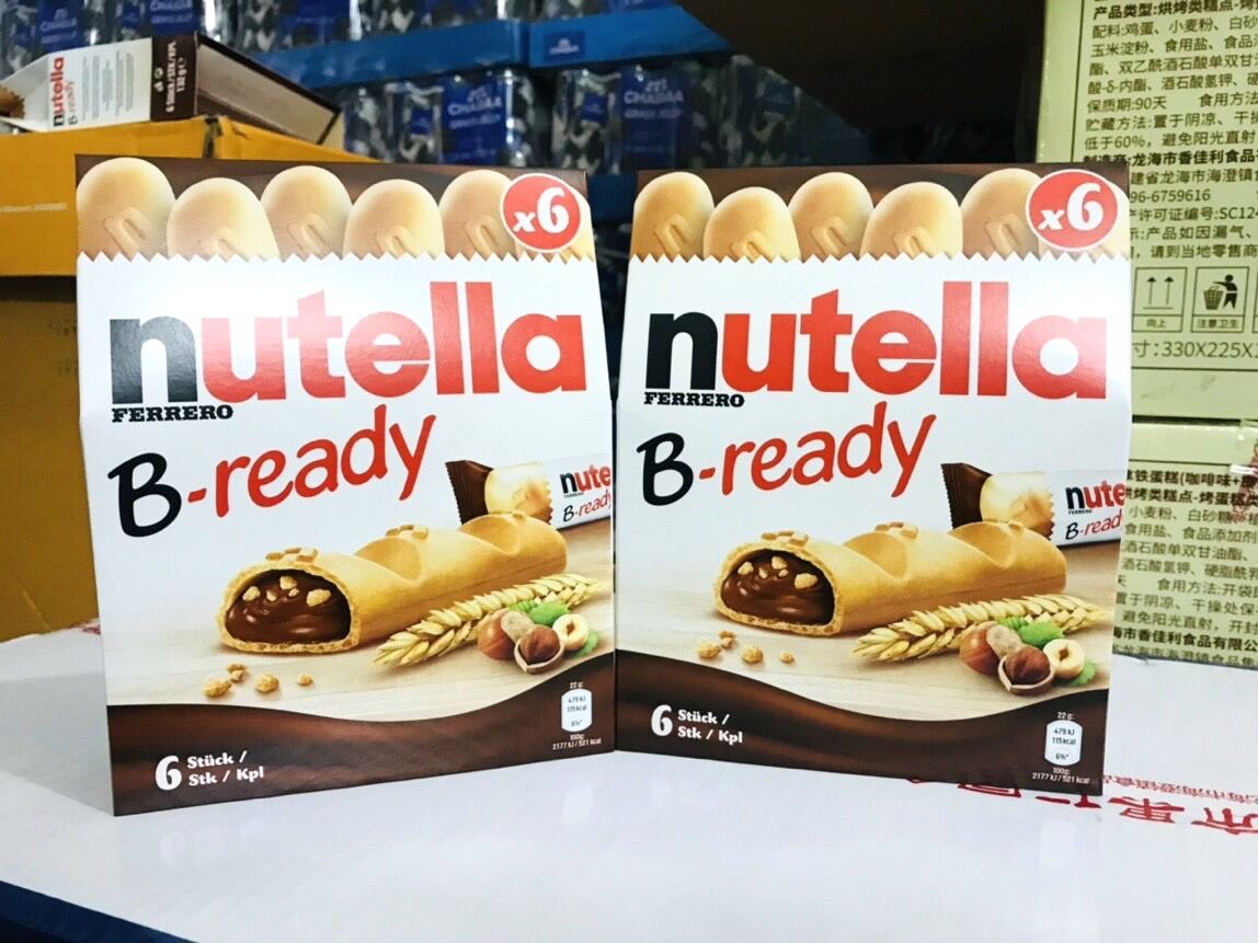 Bánh Nutella nhân socola hạt phỉ hộp 6 cái Lazada vn