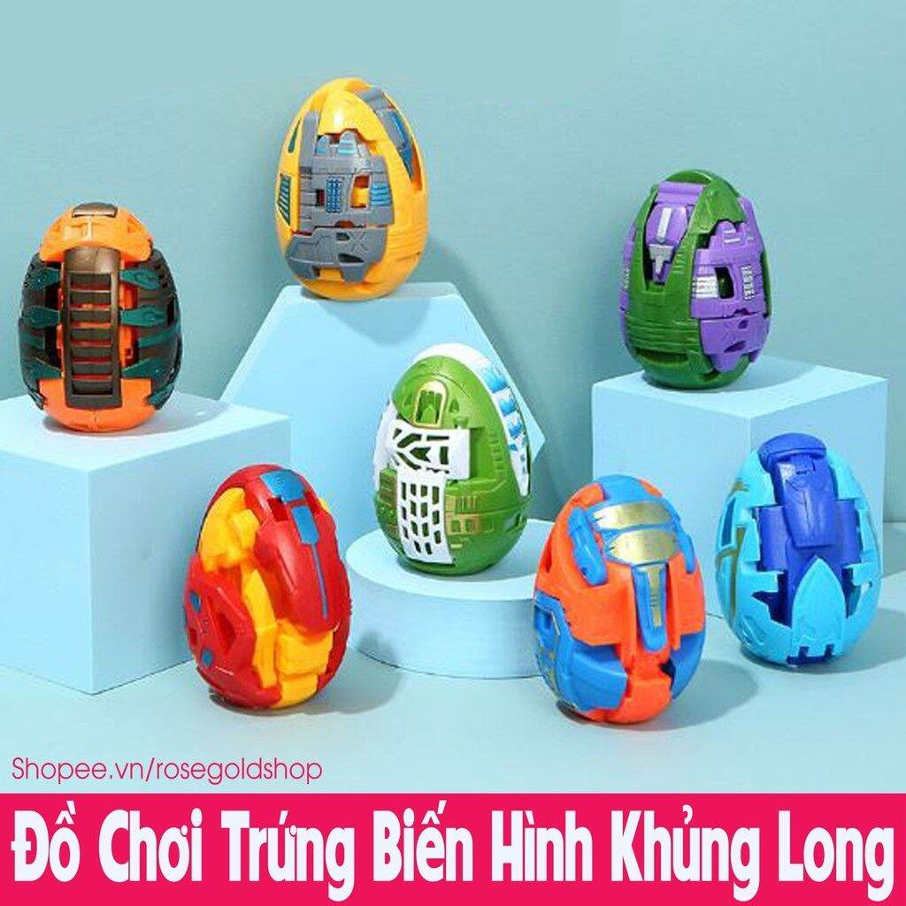 trứng khủng long biến hình siêu nhân cỡ lớn