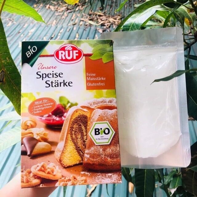 Tinh bột bắp hữu cơ Ruf tách lẻ 50g