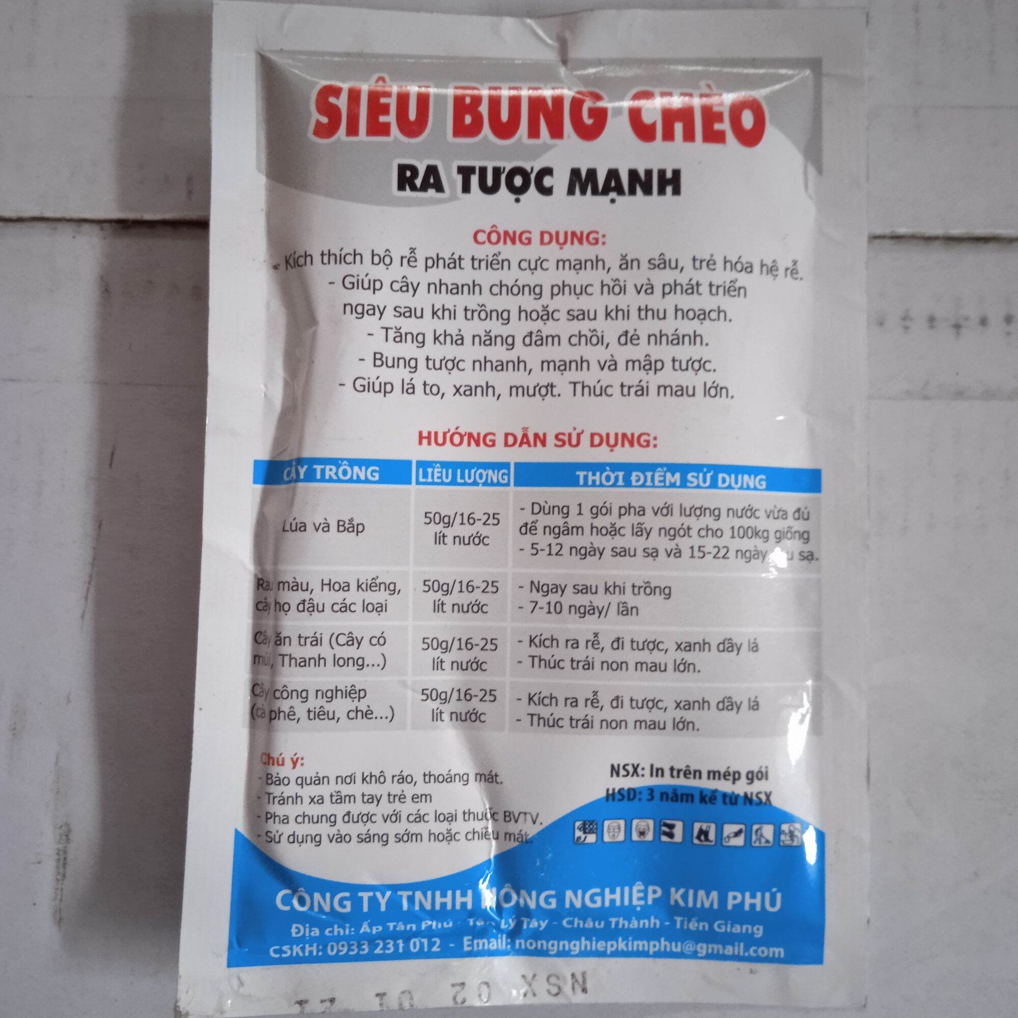 Combo phân bón bung chồi vọt đọt mập đọt cực nhanh