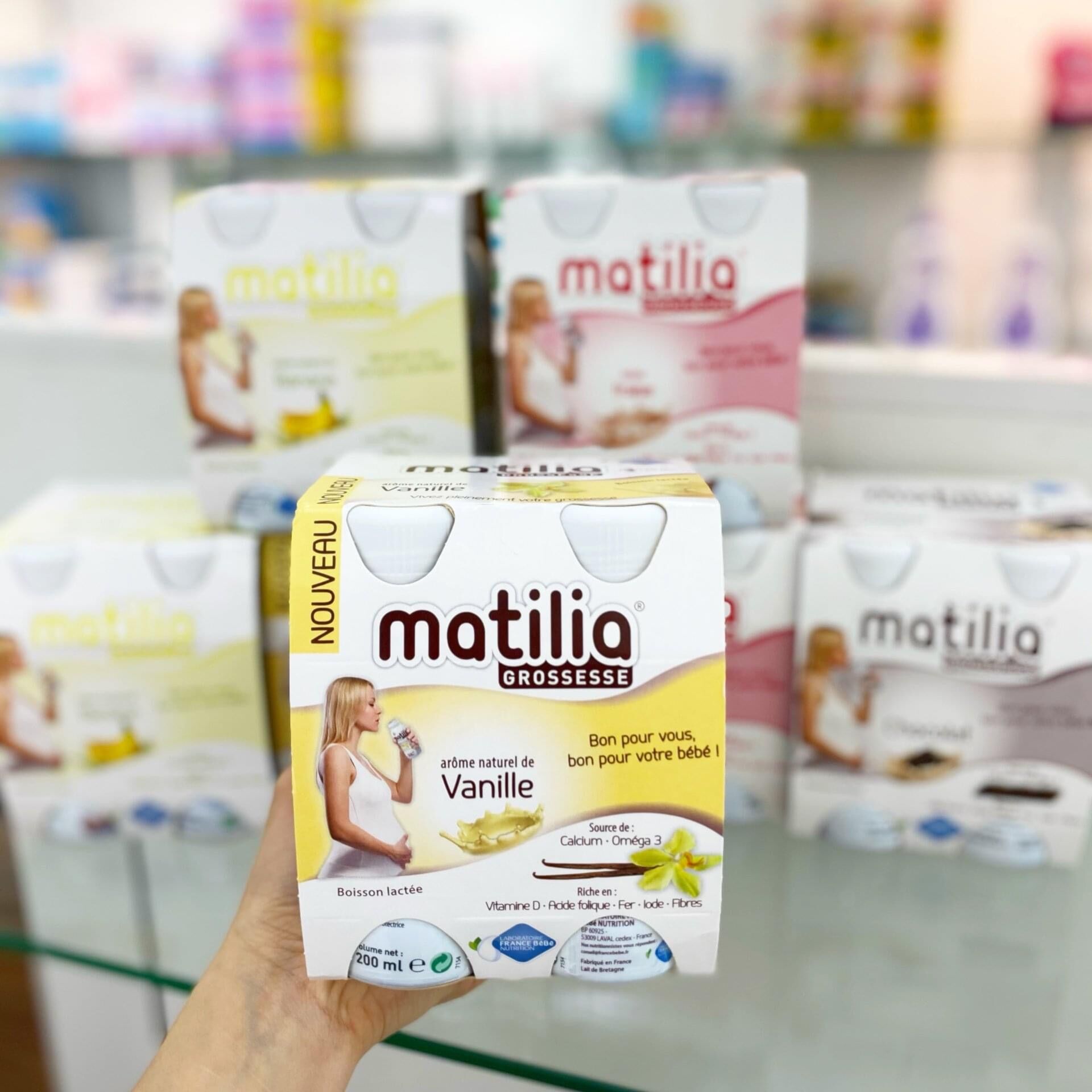 Sữa bầu matilia vị vani