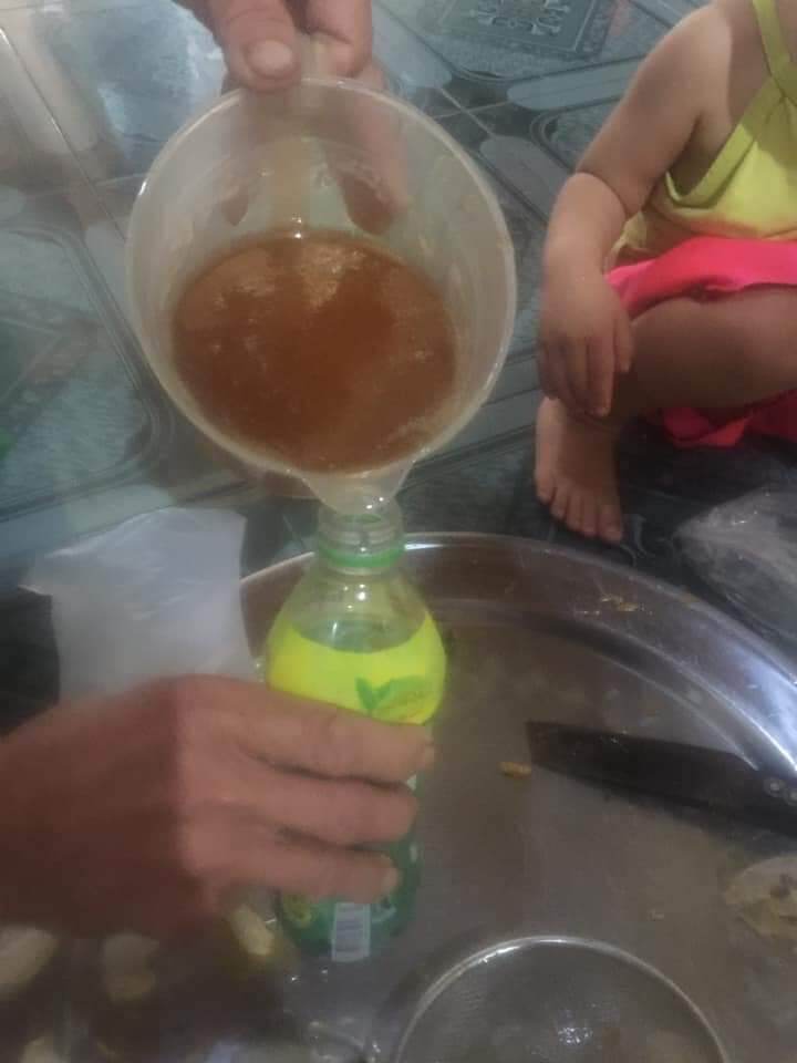 mật ong rừng 450ml (1 chai loại trà xanh như hình)