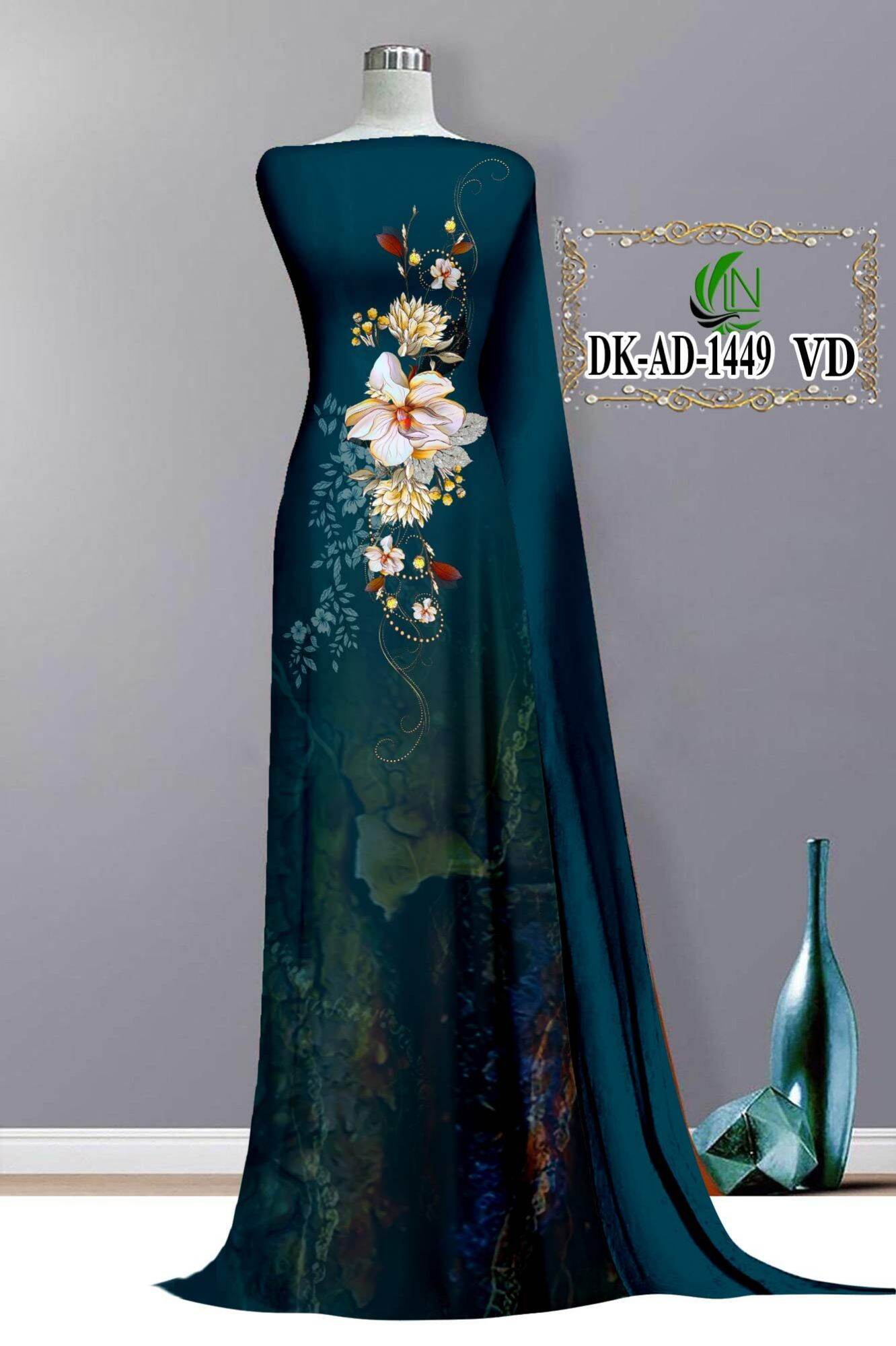 [HCM]Vải Áo Dài 3D Bộ