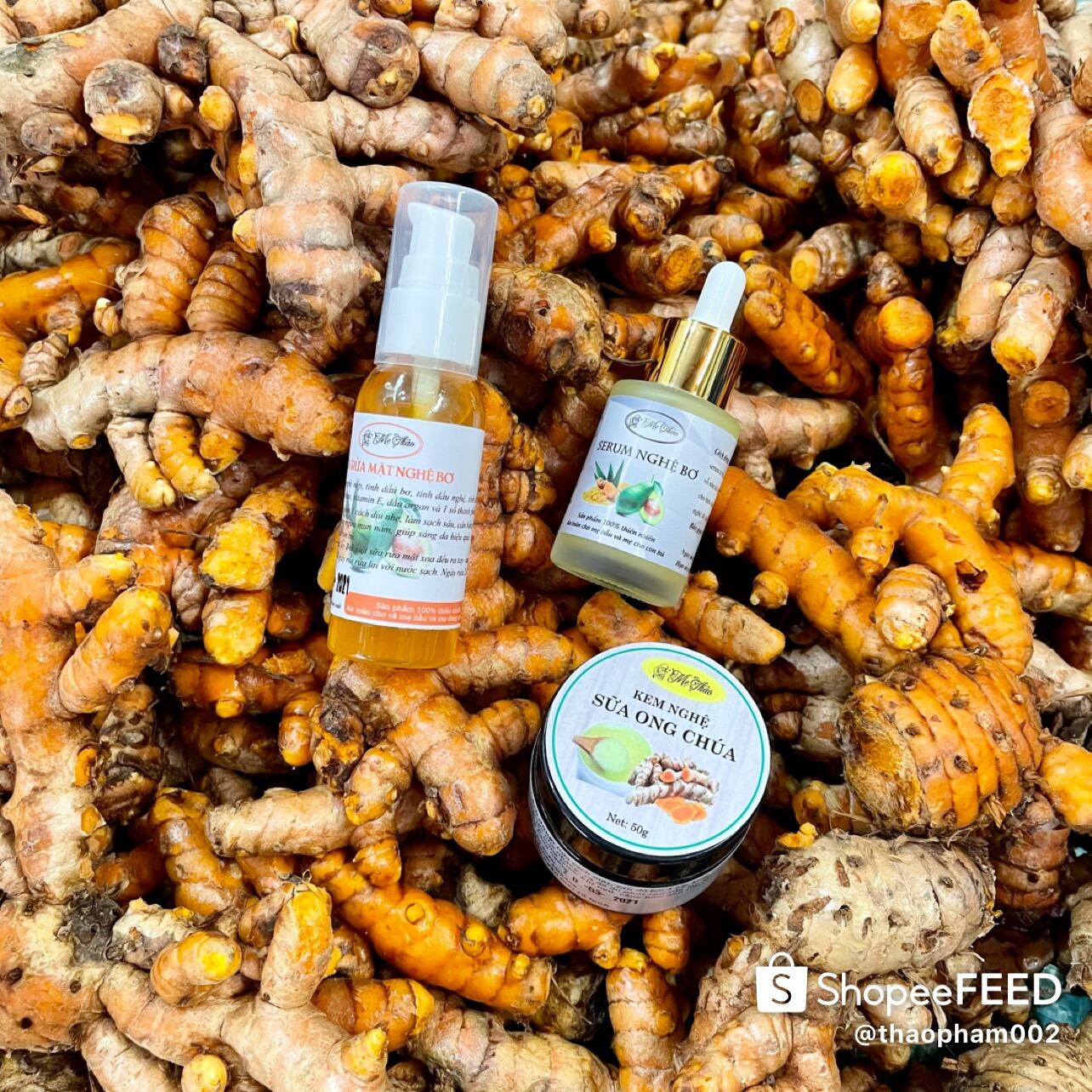 [Hcm]Serum Nghệ Bơ (Handmade)