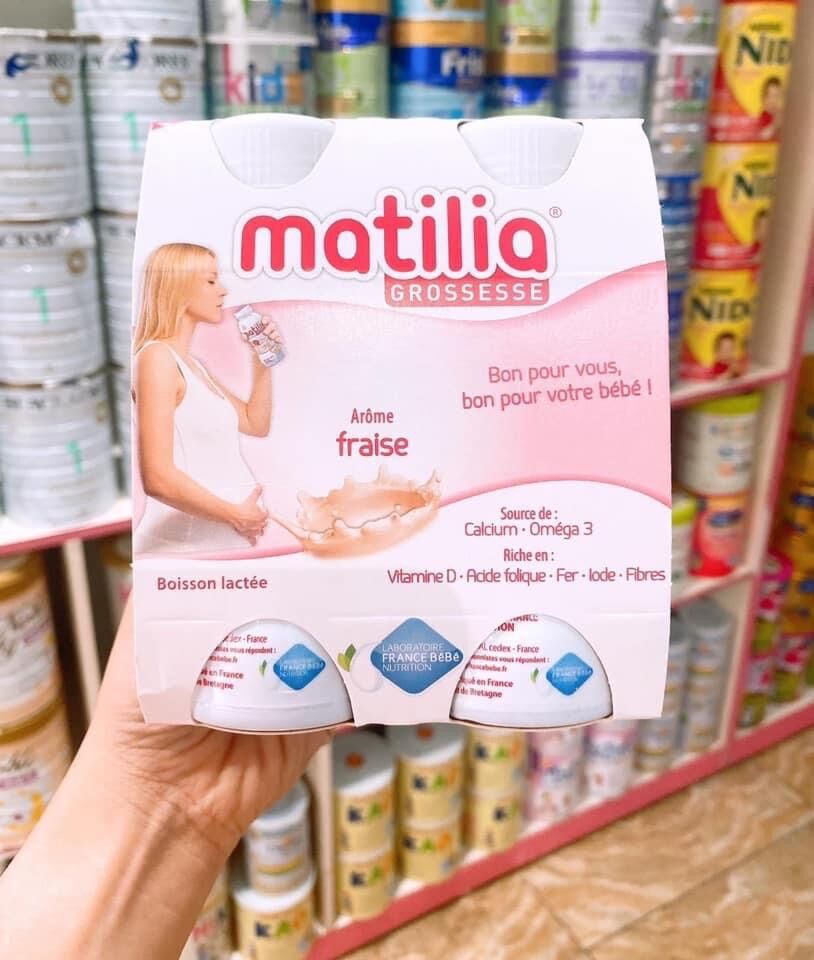 Sữa bầu matilia vị dâu