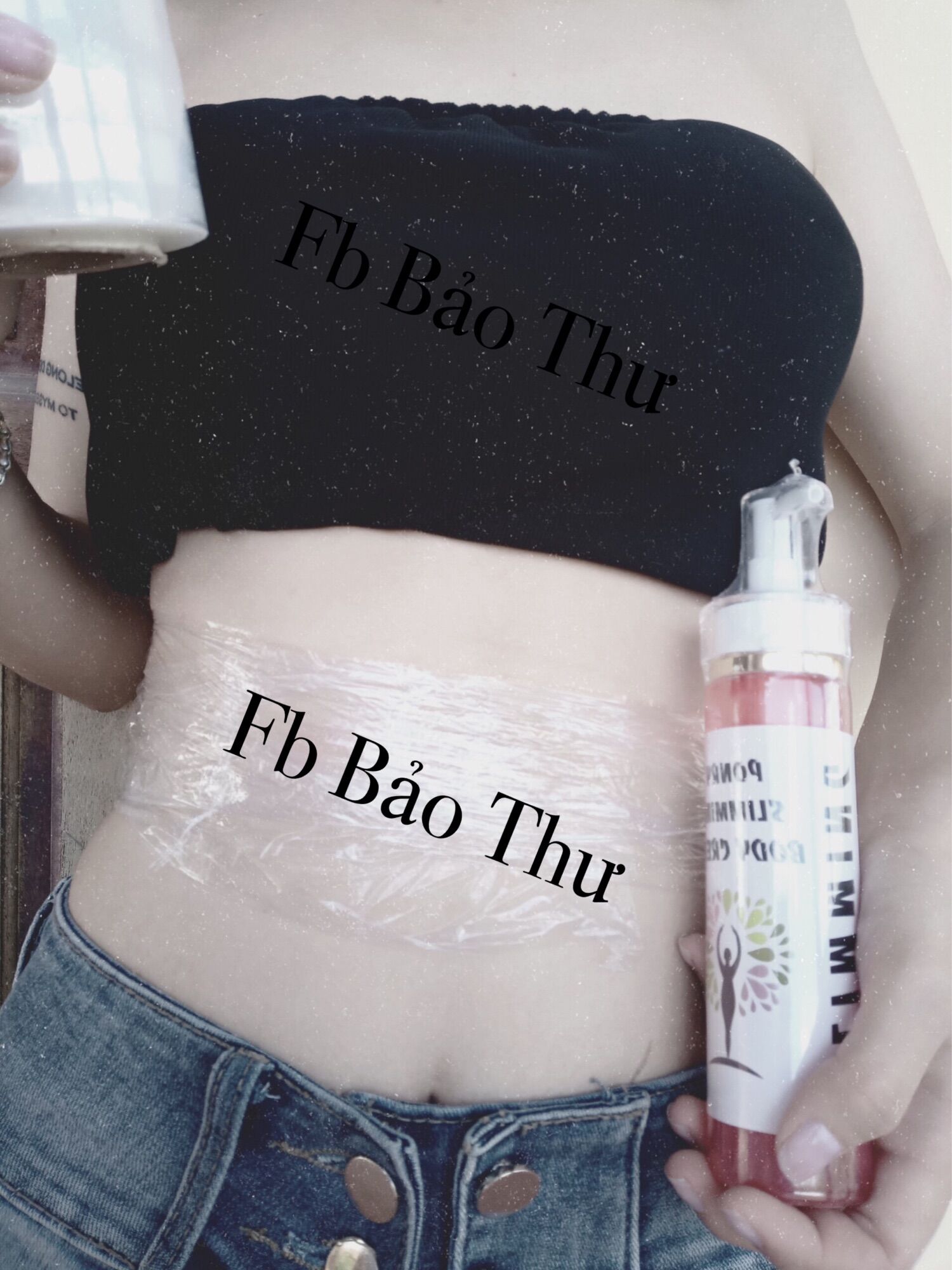 Gell Tan mỡ Ponry ( tặng kèm cuôn + thước do )