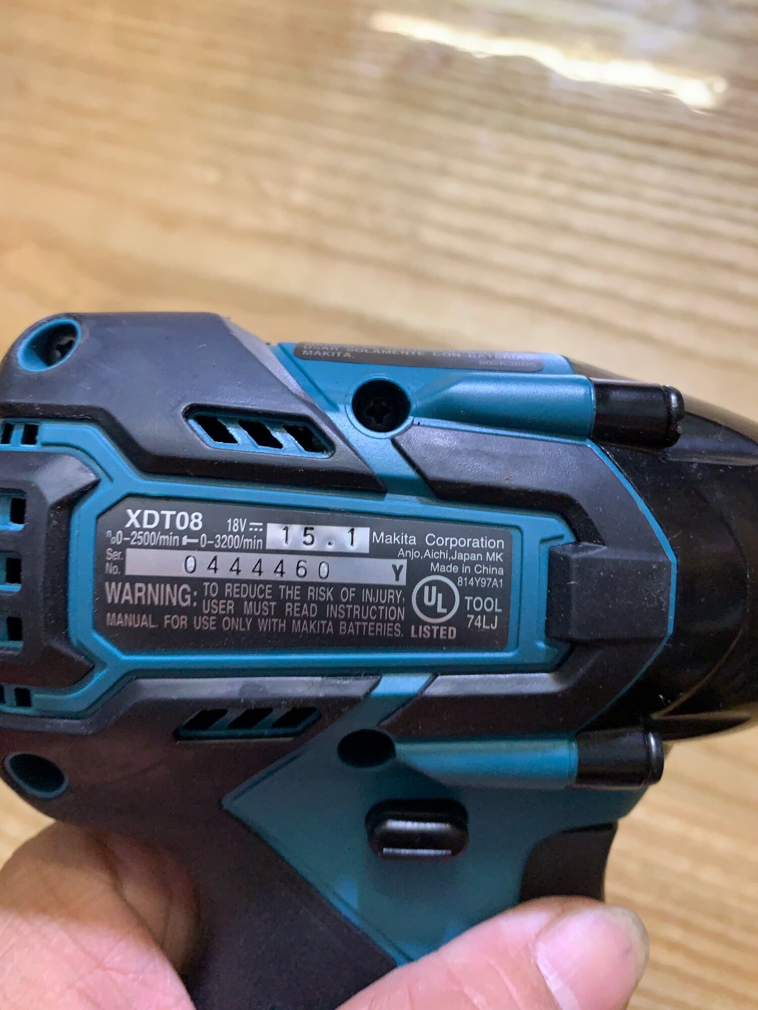 [HCM]Thân máy Makita xdt 08