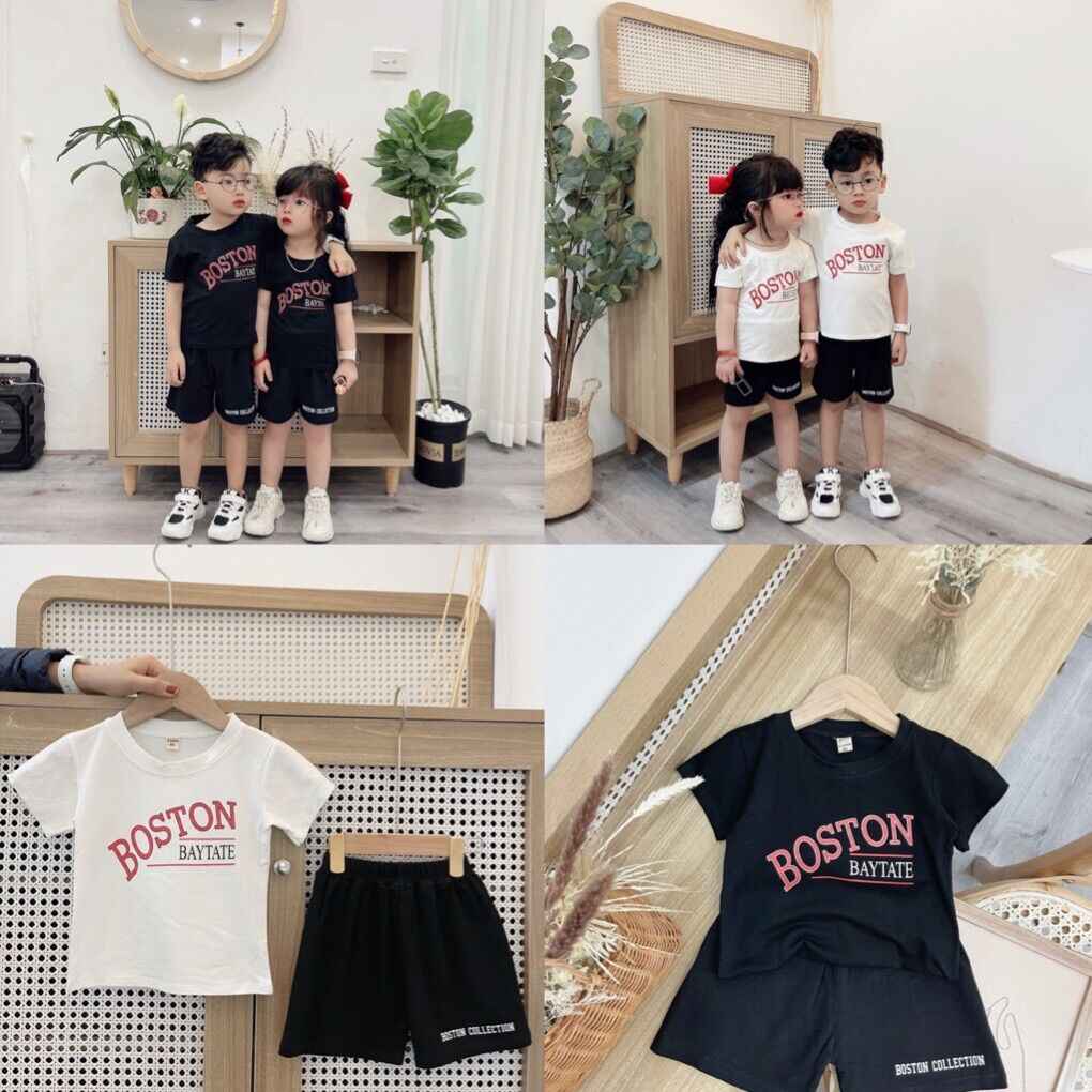 Bộ cotton boston loại 1