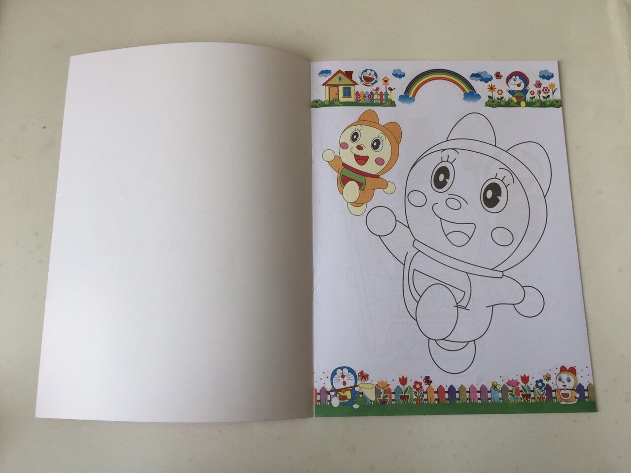 Tô màu hình đoraemon nhiều tập lốc 5c