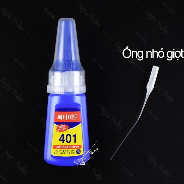 [ Rẻ Vô Địch ] Keo 401 gắn móng giả, đính đá làm nails