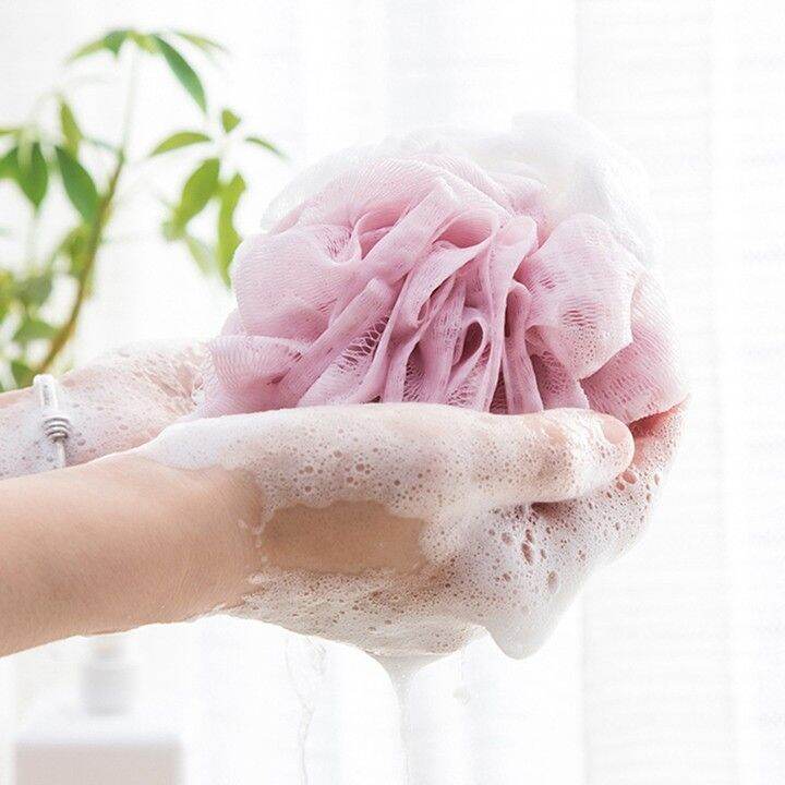 BÔNG TẮM TRÒN CAO CẤP TẠO BỌT SIÊU MỀM