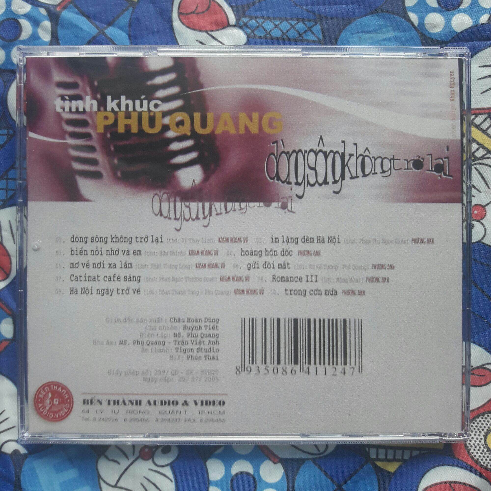 Bộ 3 cd nhạc Phú Quang phono