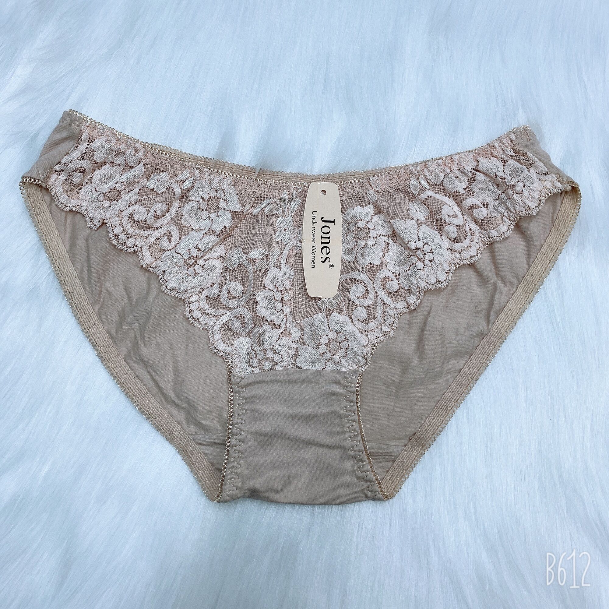 Quần lót nữ JONES cotton phối ren