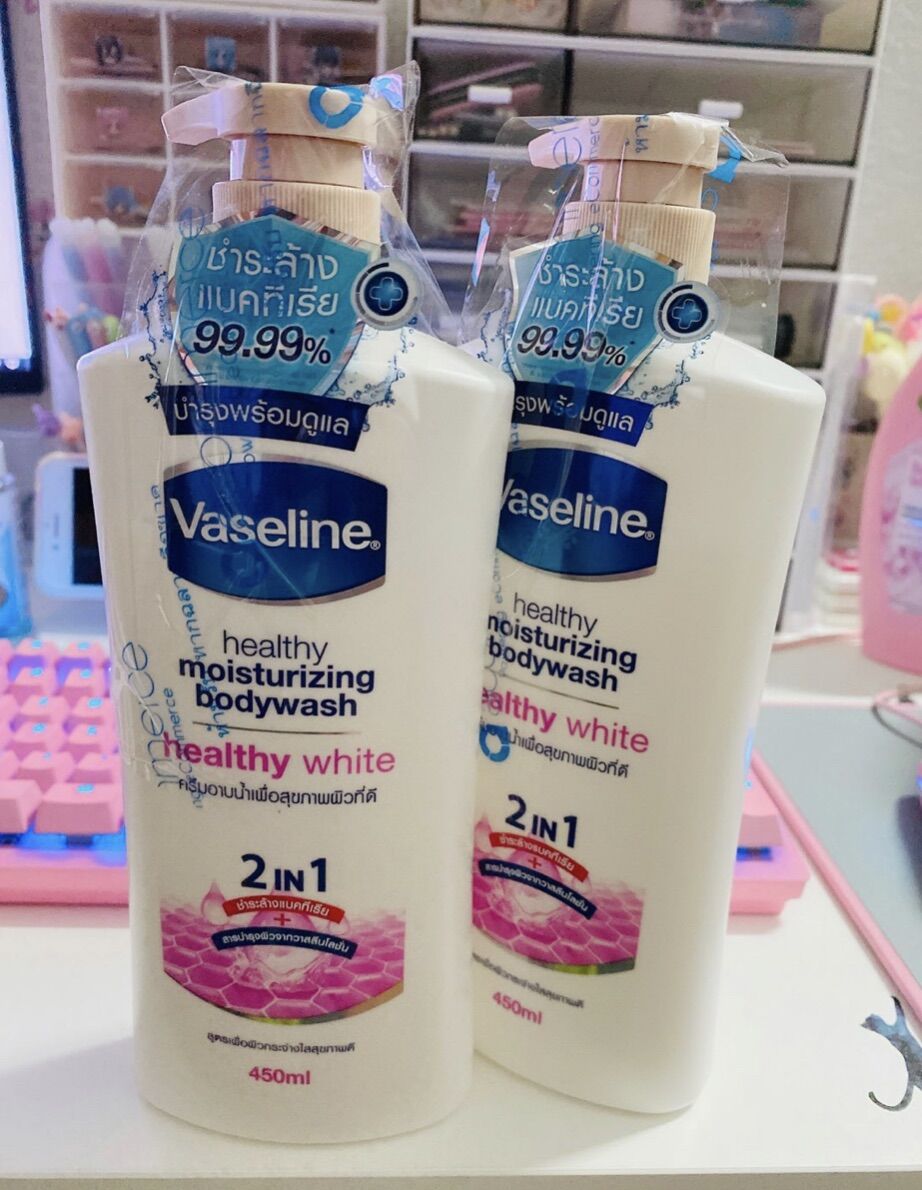 Sữa Tắm Dưỡng Da Vaseline Healthy White 450ml