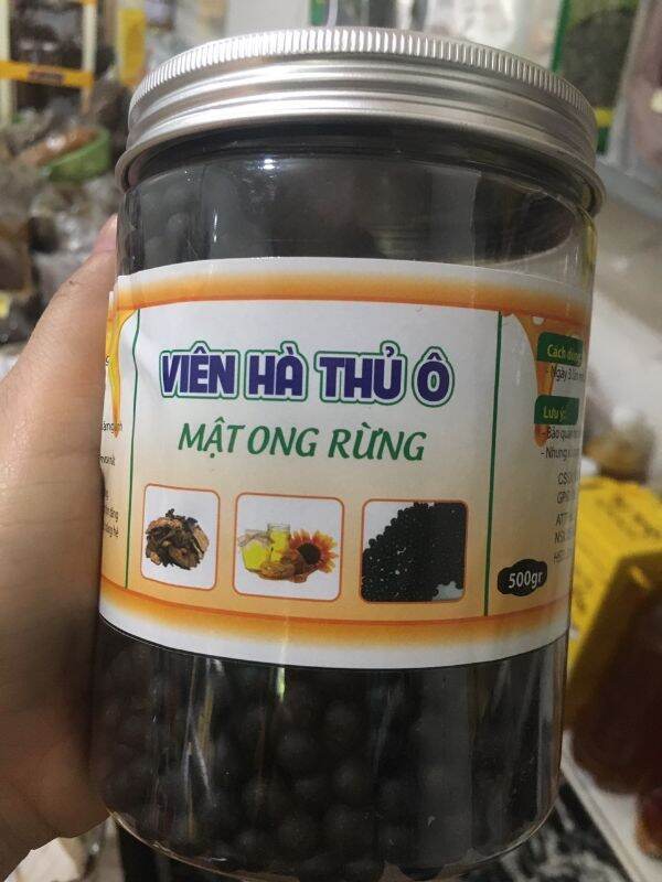 500g viên hà thủ ô mật ong rừng