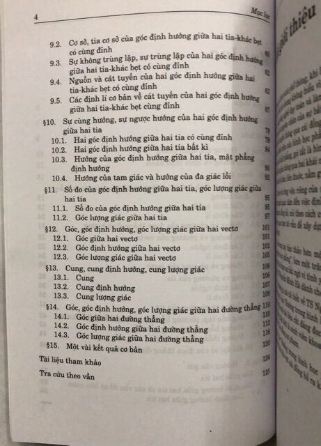 Sách - Hướng trong hình học phẳng