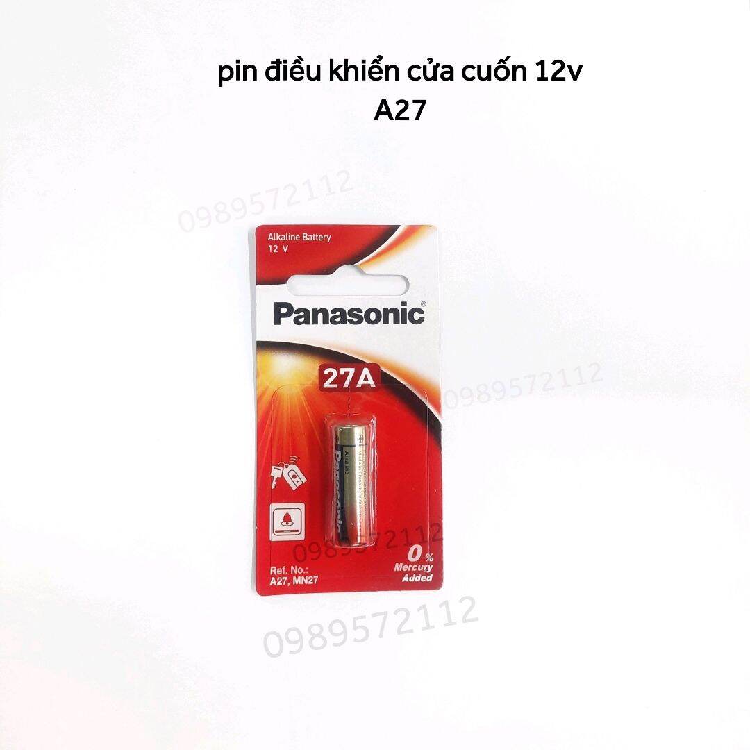 pin điều khiển cửa cuốn 12V- A23,A27 panasonic