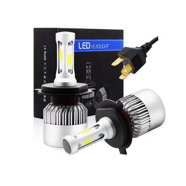Đèn Pha Led Siêu Sáng Chân H4 Gía Rẻ.1 Bóng