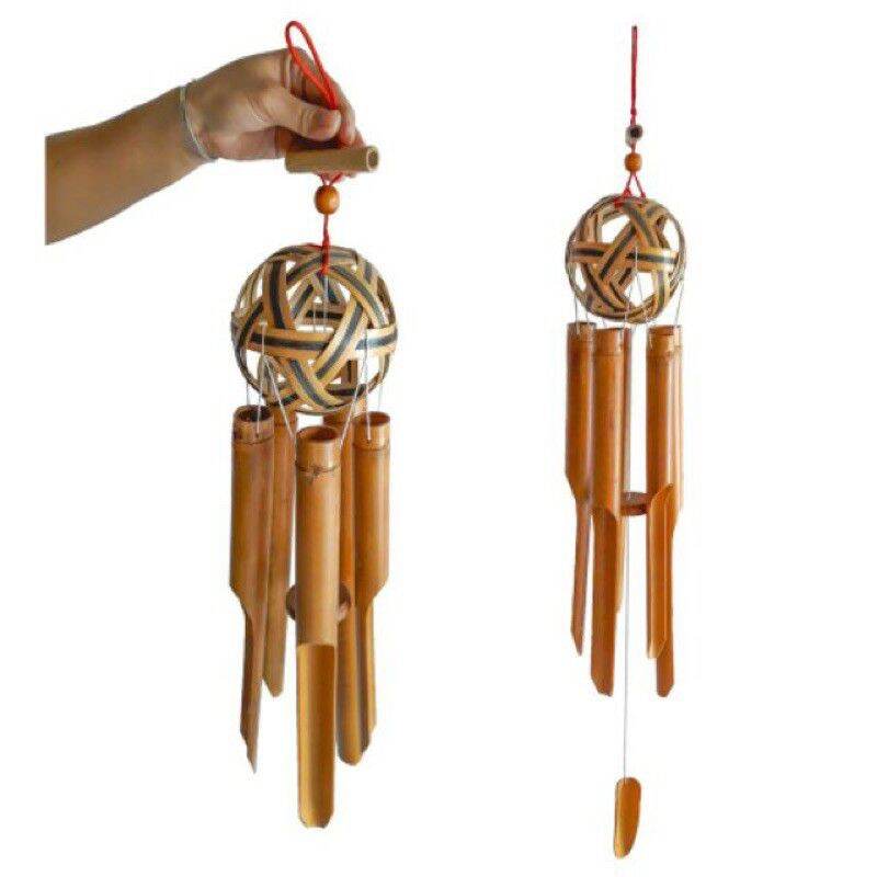 Chuông gió phong thủy hình quả cầu