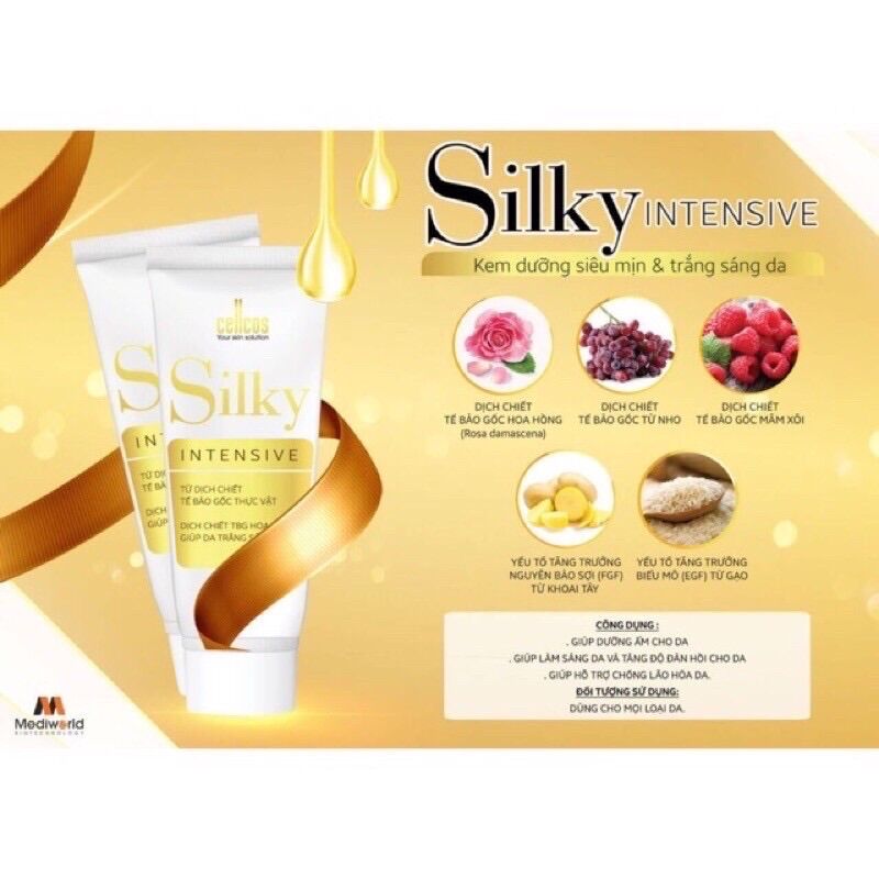 Kem Dưỡng Ẩm Silky Intensive 30g / Mediworld