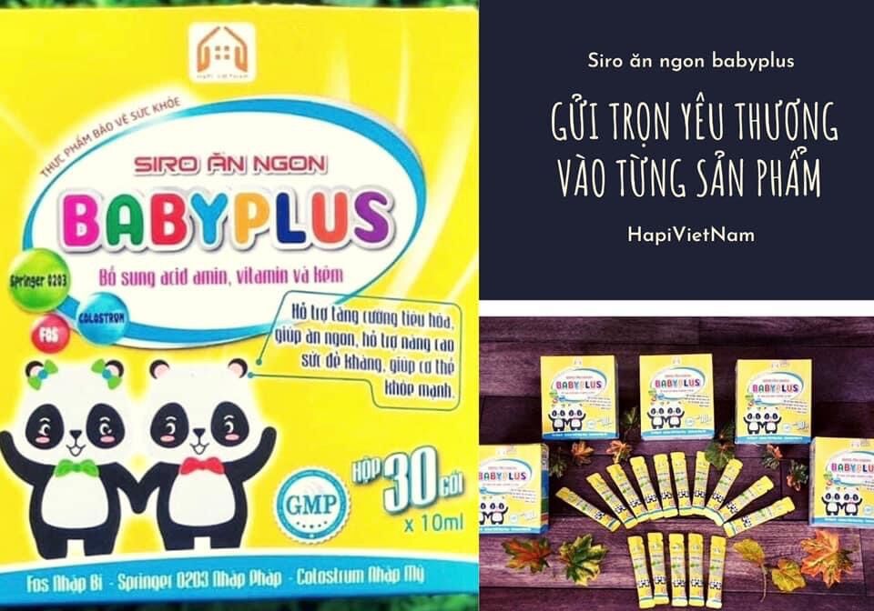 [HCM]SIRO ĂN NGON BABYPLUS CHÍNH HÃNG