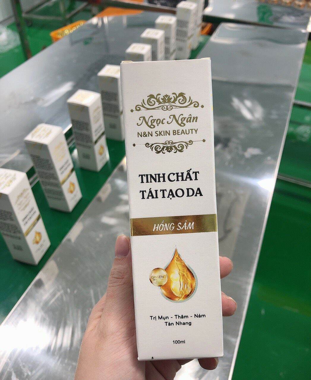 HỒNG SÂM TÁI TẠO DA