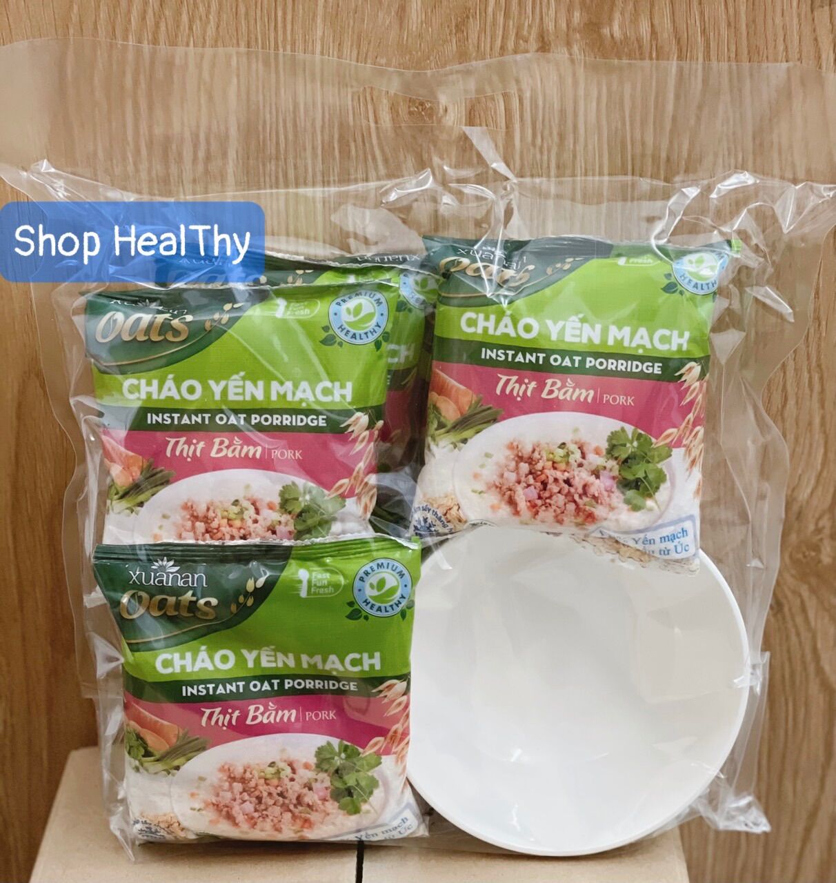 Cháo Yến Mạch Xuân An thịt gà 40g
