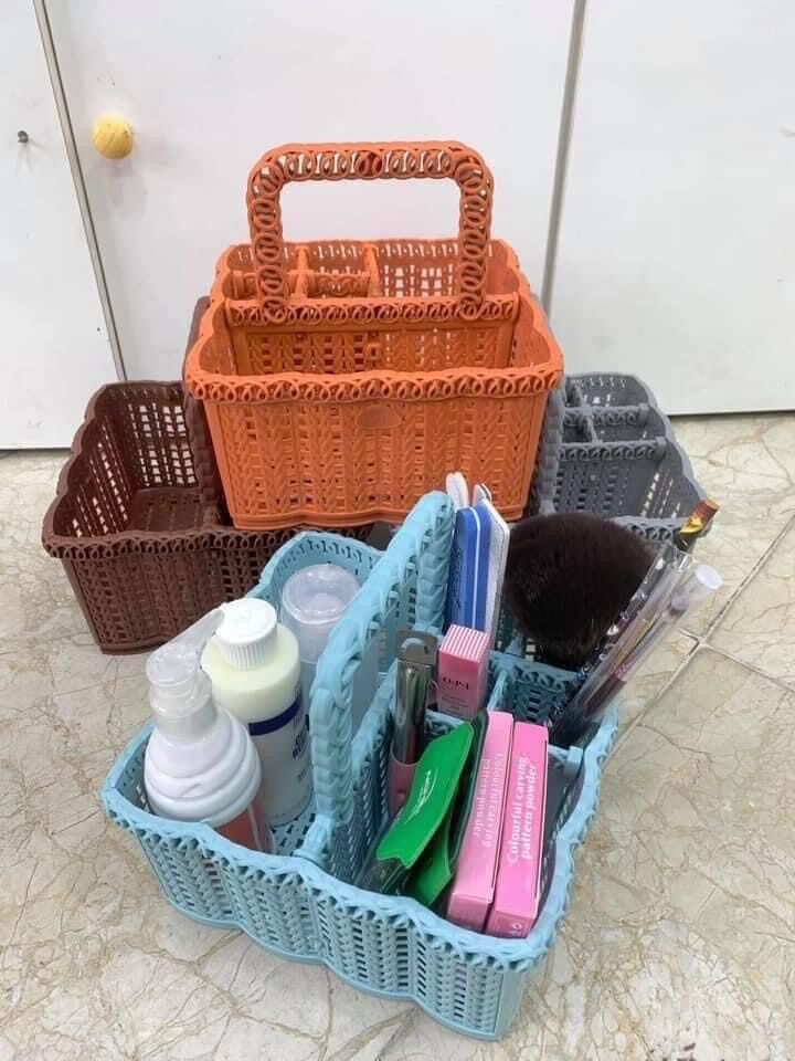 [ Rẻ Vô Địch ] Giỏ Nhựa Đựng Đồ Nails