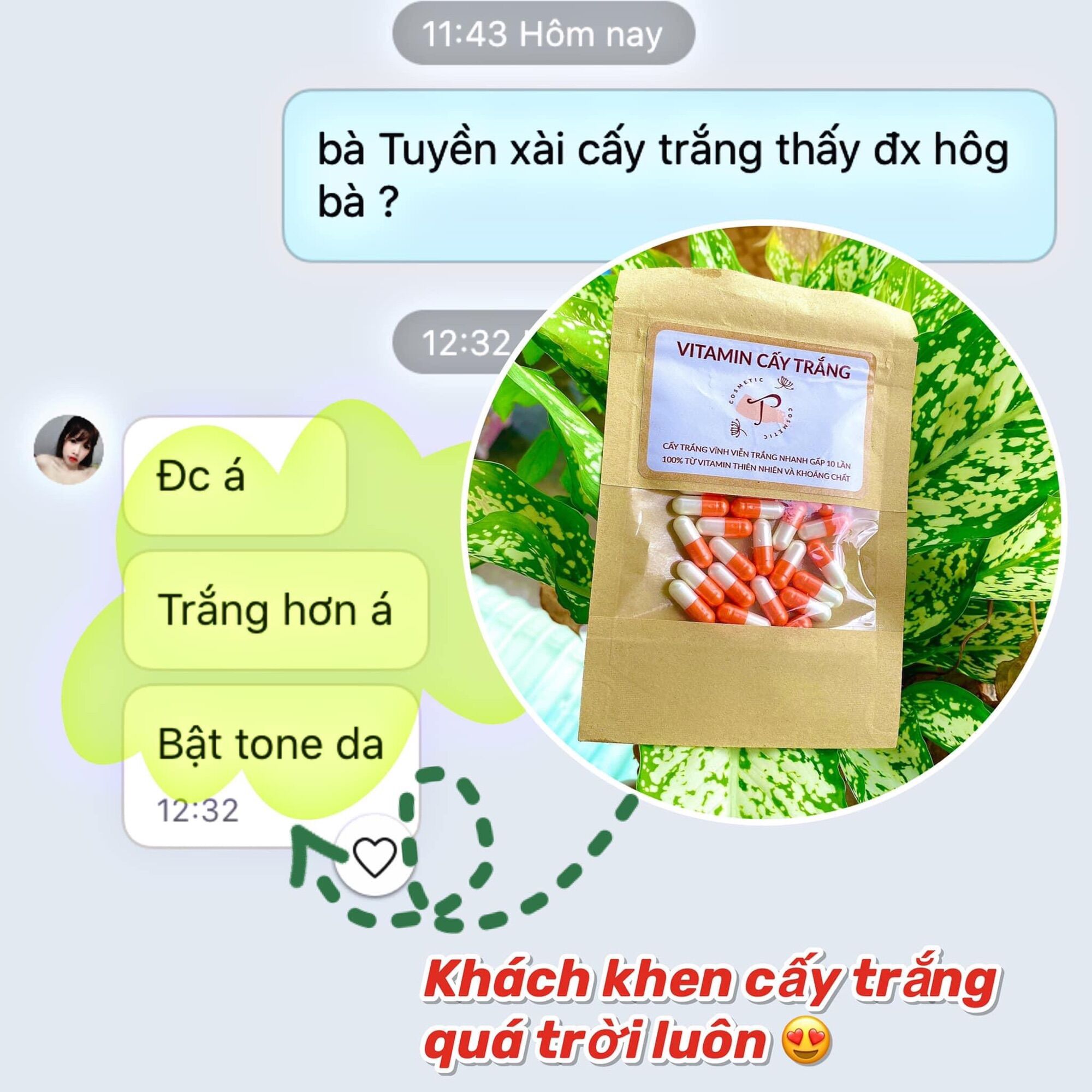 10v vitamin cấy trắng