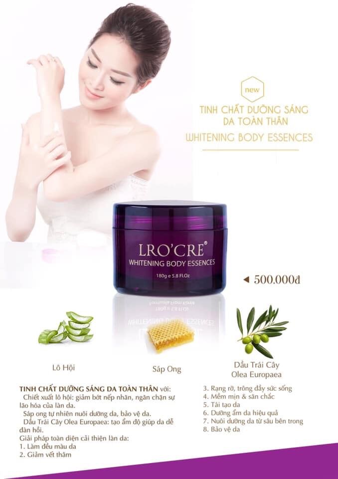 [HCM]Tinh chất kem ess body LroCre