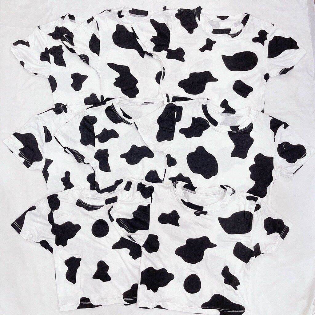 Áo croptop tay ngắn bò sữa 3 màu