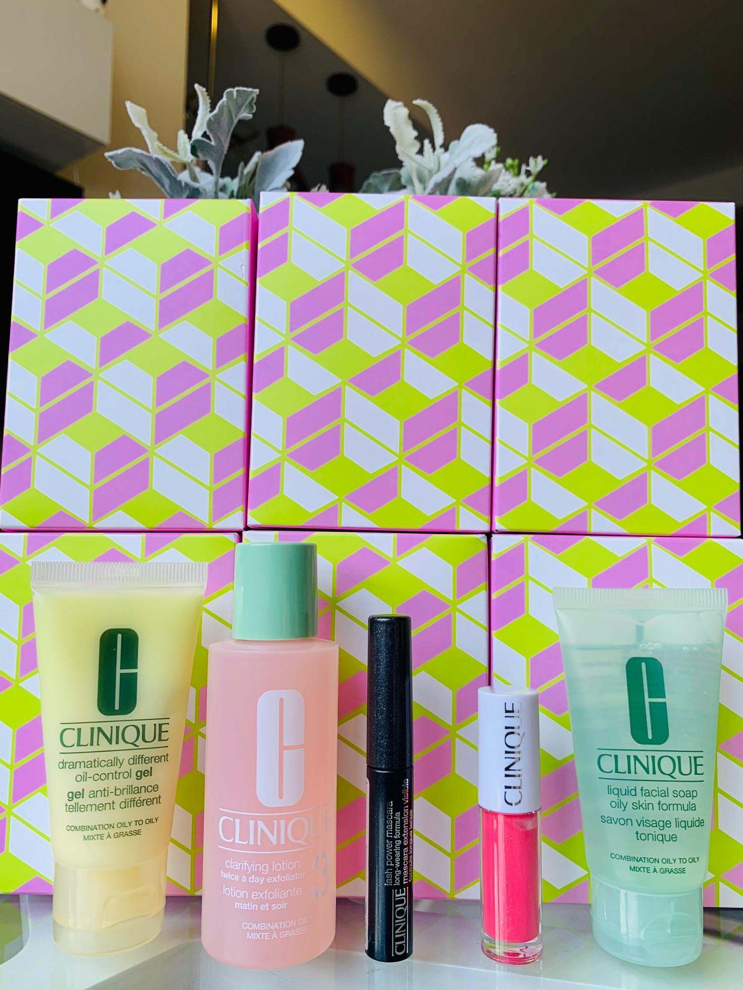 Bộ sản phẩm Dưỡng da Clinique 5 món mini