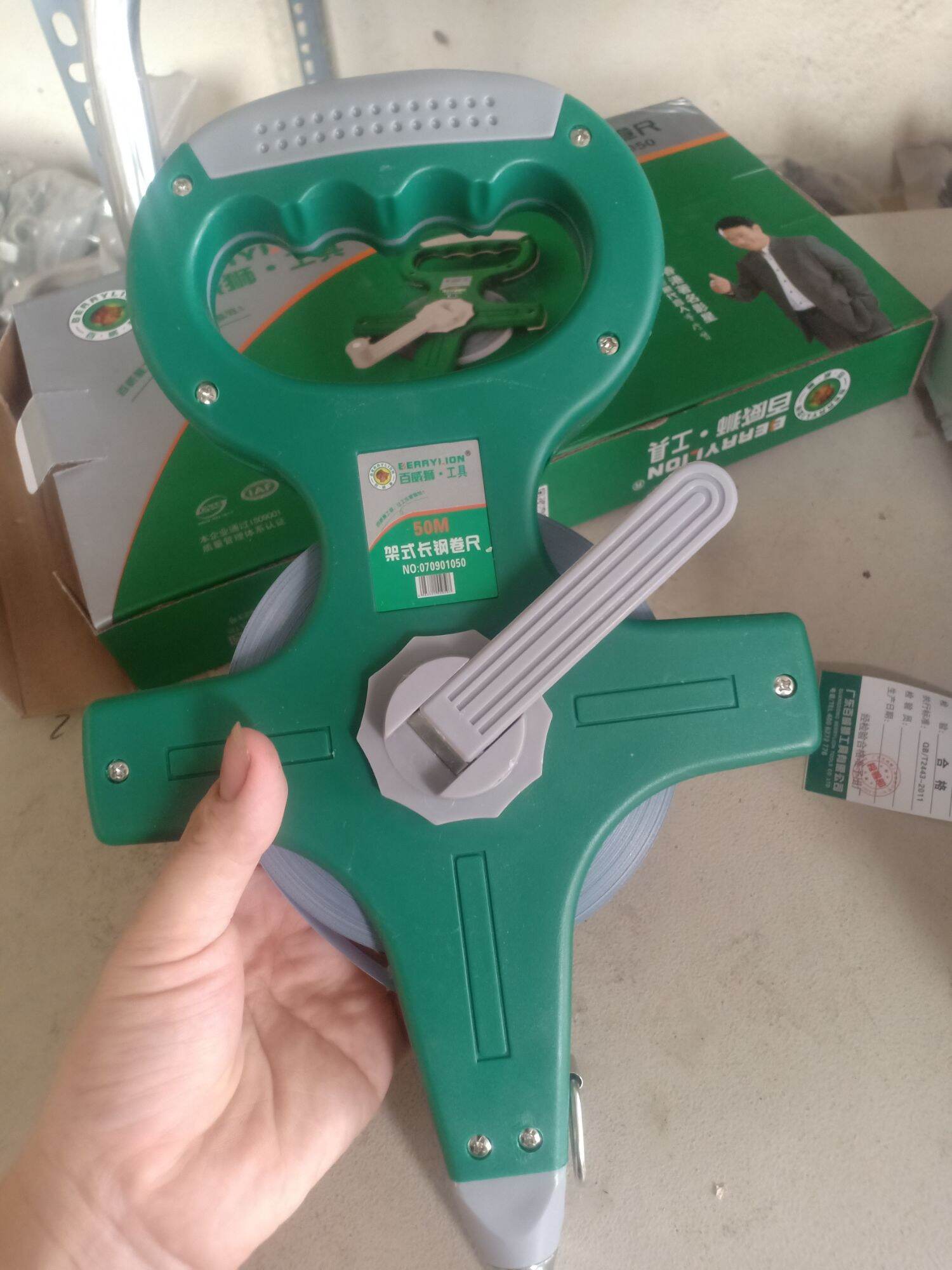 Thước thép cắm đất,đo đất 30 m,50m