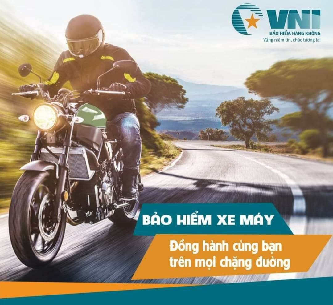 Bảo Hiểm Xe Máy VNI. bạn đồng hành trên mọi nẻo đường, cam kết uy tín đúng với gói bảo hiểm.