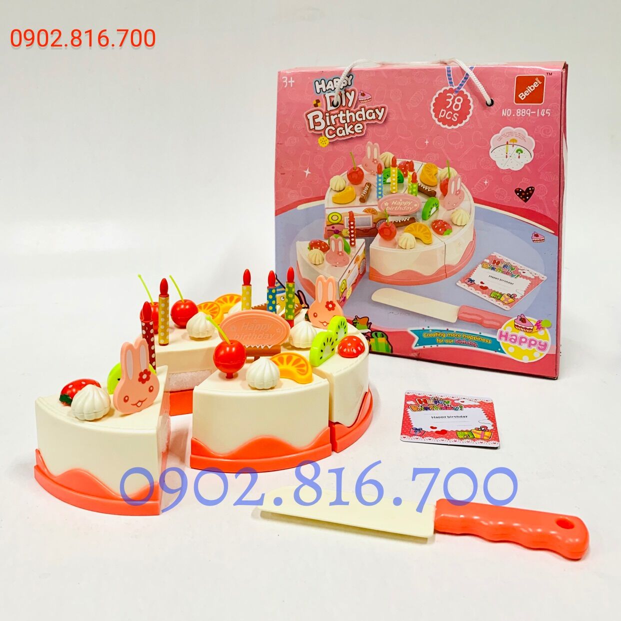 [HCM]Đồ chơi cắt bánh kem sinh nhật cho bé gái 889-145