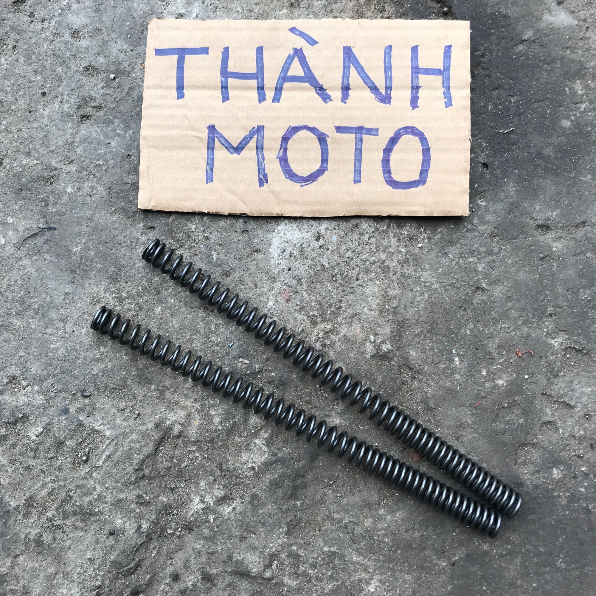 [HCM]Lò xo phuộc trước xe Vario, Air Blade 125. Khắc phục tiếng kêu lụp cụp phuộc yếu rung lắc tay lái