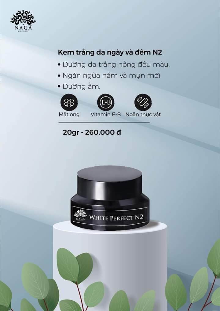 Kem Trắng Da N2 Naga
