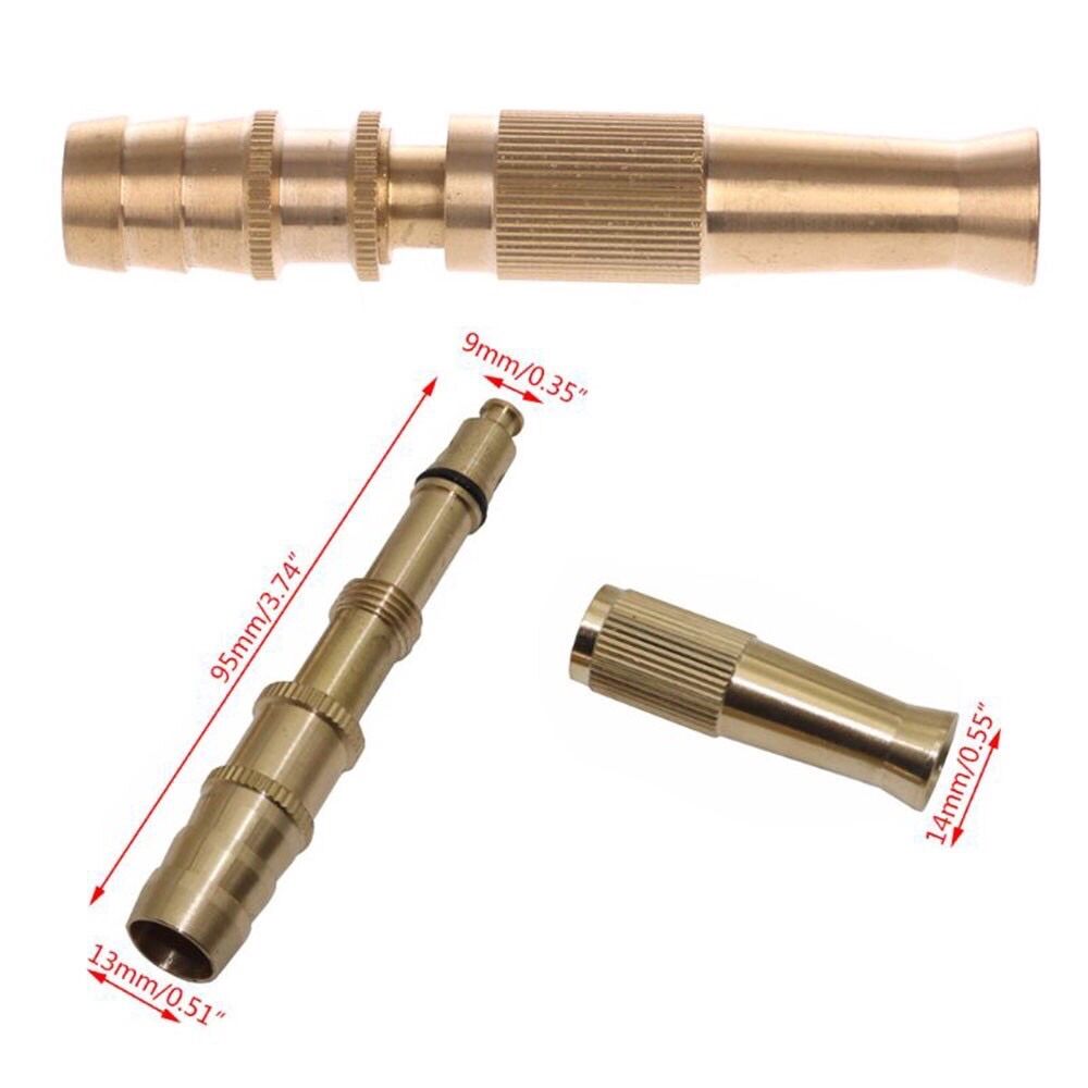 com bo 3 Đầu vòi sịt tăng áp mini rửa xe tưới cây