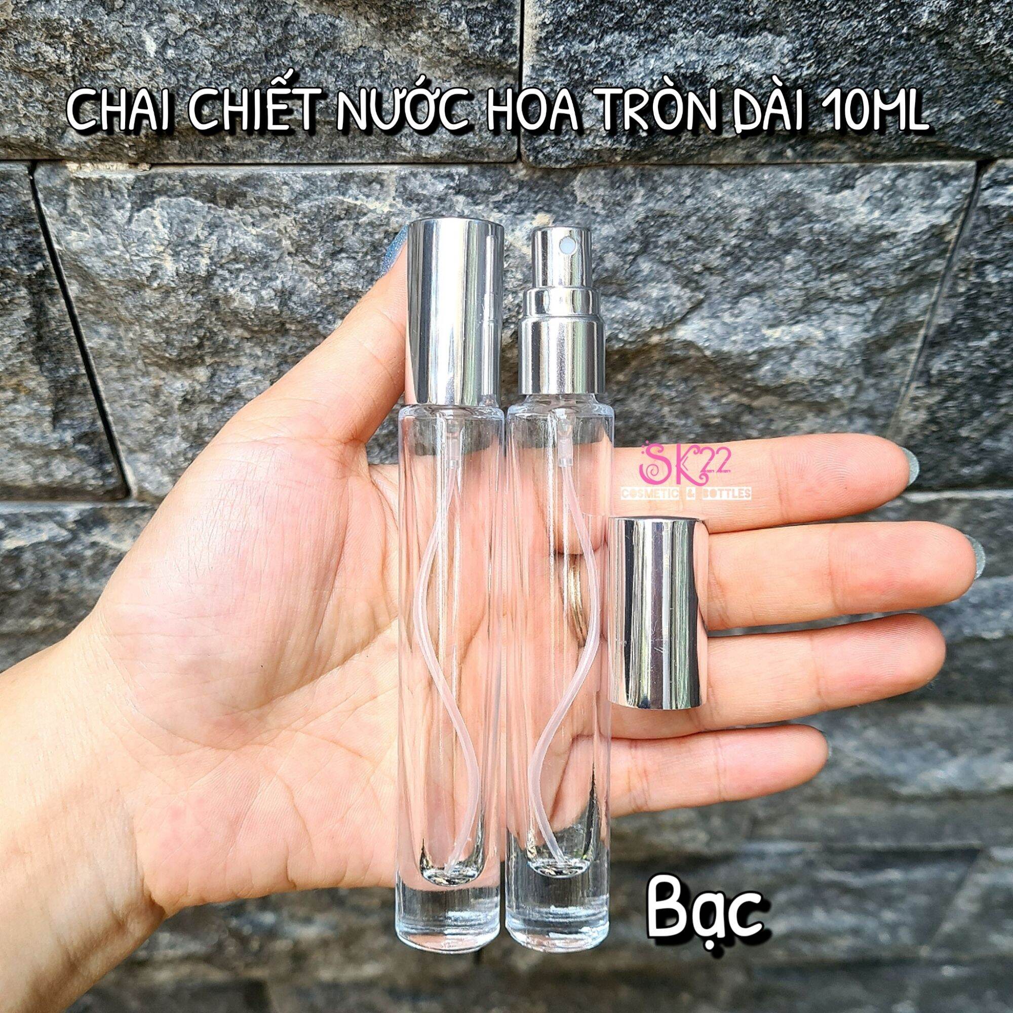 🥕CHAI CHIẾT NƯỚC HOA VUÔNG/TRÒN DÀI 10ML🥕