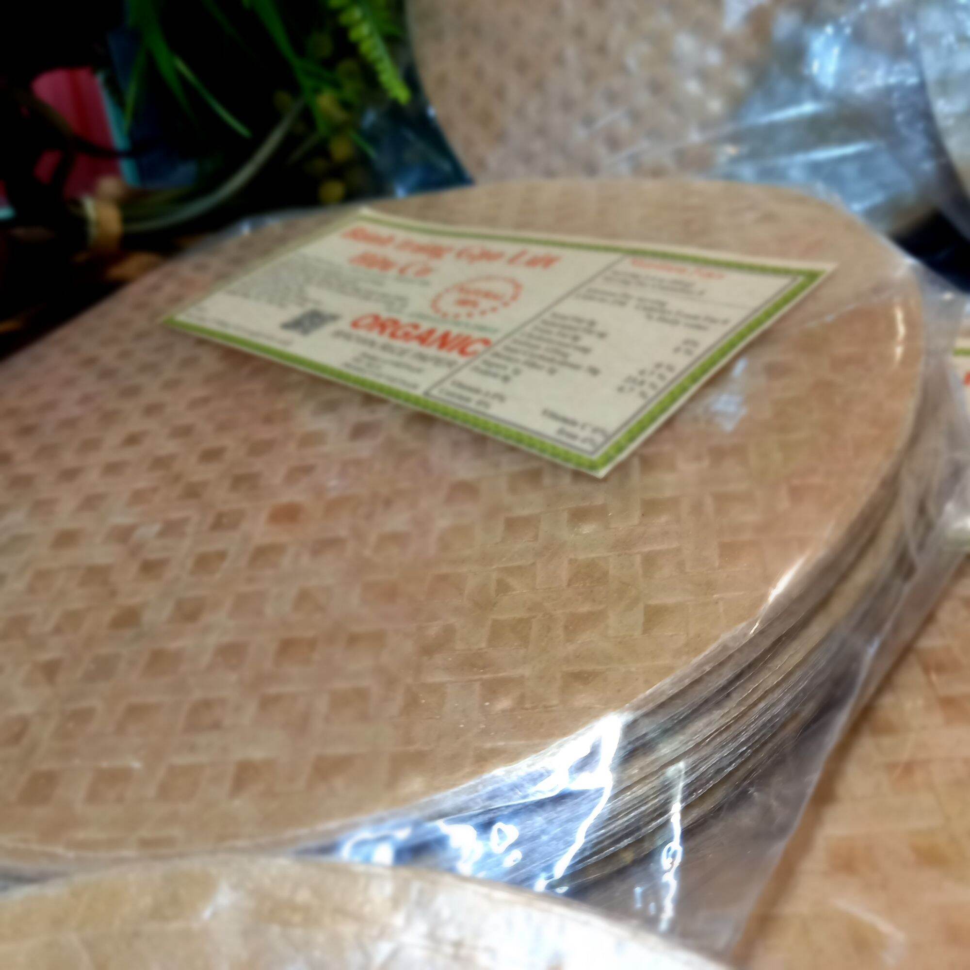Bánh Tráng Gạo Lứt Hữu Cơ 500GR