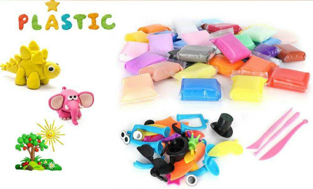 Đất sét gói 12g làm đồ thủ công, hoa khô, đất nặn cho bé