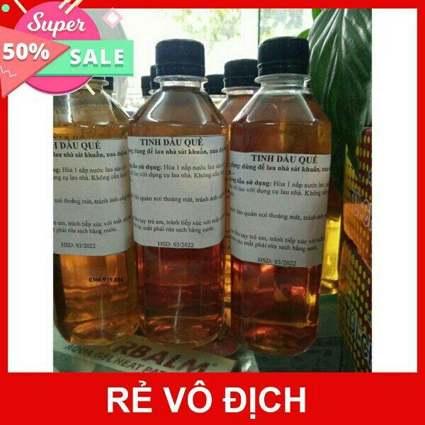 Combo 1,5 lít tinh dầu quế