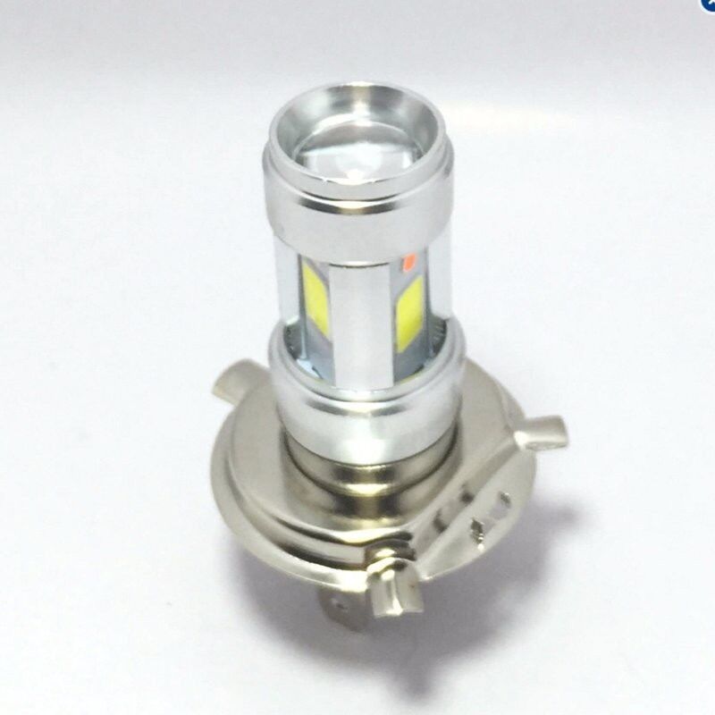 ĐÈN PHA LED 3 TIM  H4 SIÊU SÁNG CHO XE MÁY