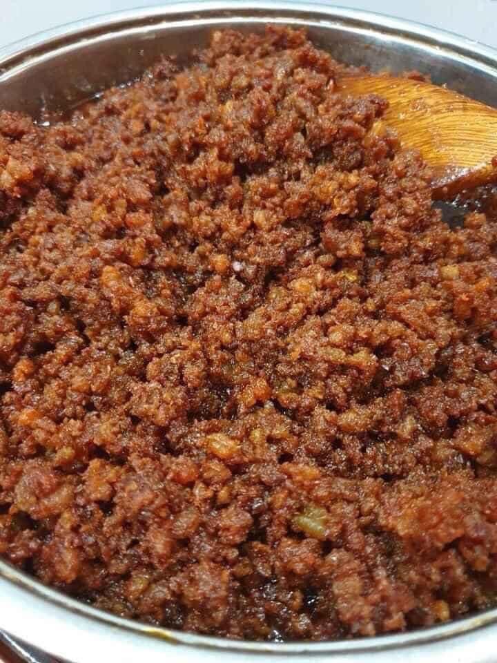 Mắm tép chưng thịt sẵn 1kg ăn ngay