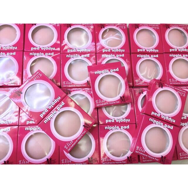 [HCM] MIẾNG DÁN NHŨ HOA SILICON NIPPLE PAD ELISE