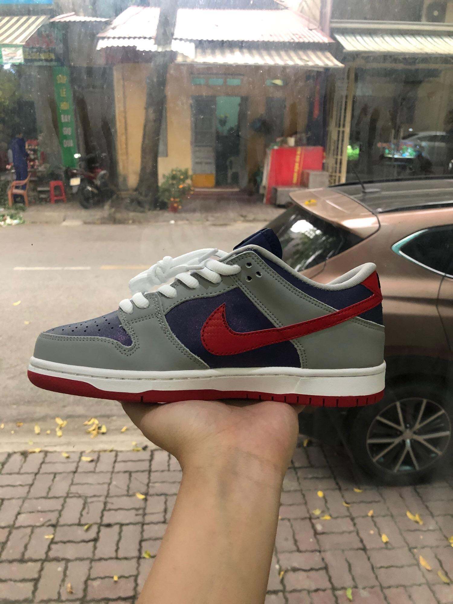 Giày thể thao Nike Sb dunk xám đỏ (40-43)