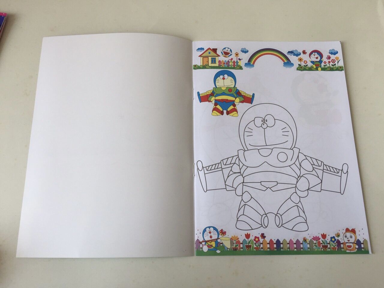 Tô màu hình đoraemon nhiều tập lốc 5c